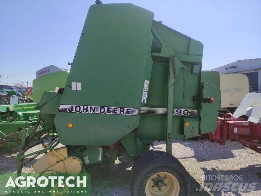John Deere 590 圓型牧草打包機