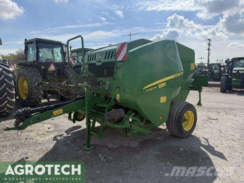 John Deere F441M 圓型牧草打包機