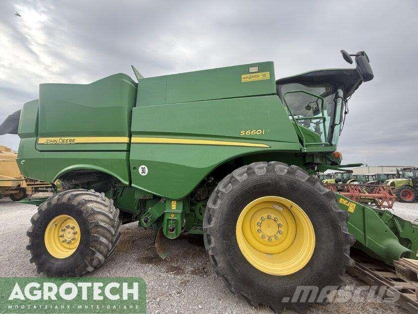 John Deere S660i 曳引機