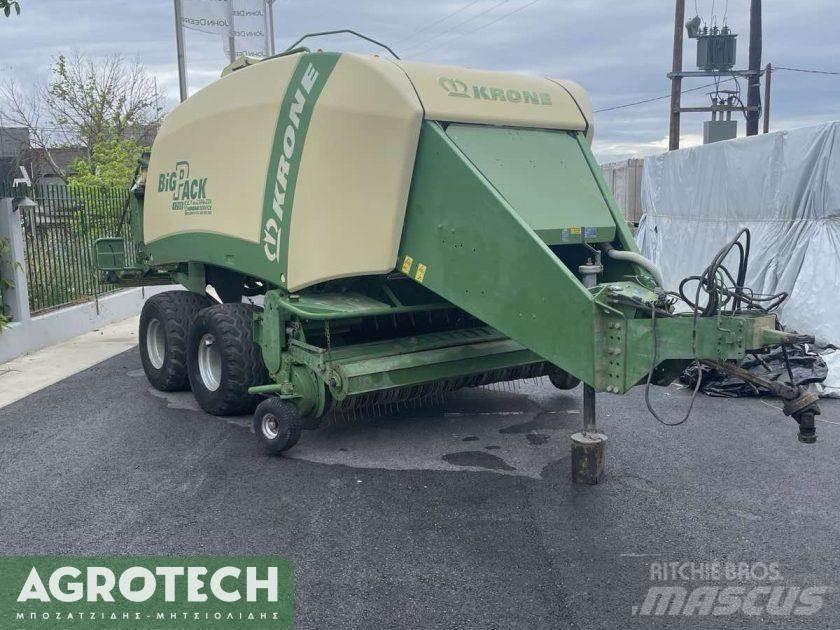 Krone Big Pack 1290 圓型牧草打包機