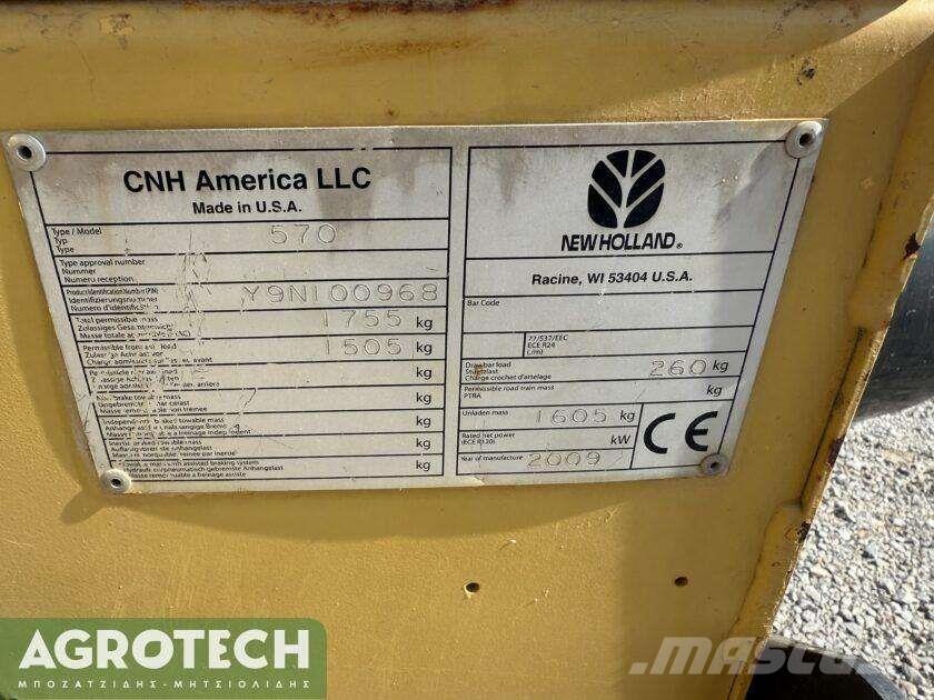 New Holland 570 圓型牧草打包機