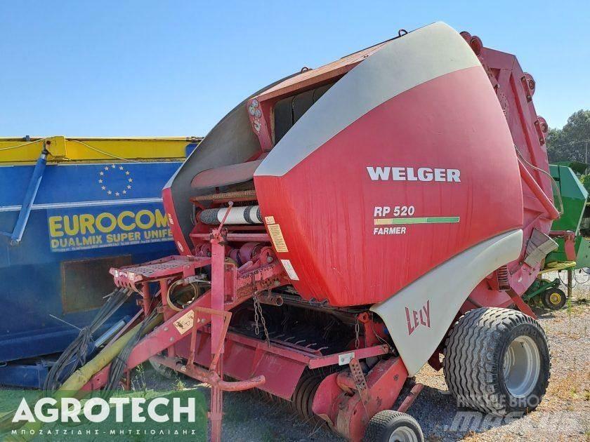 Welger 520 RP 圓型牧草打包機