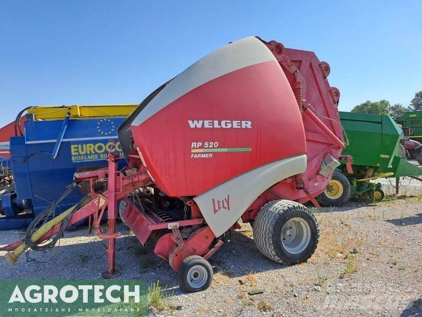 Welger 520 RP 圓型牧草打包機