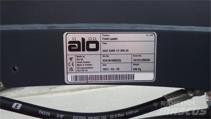 Ålö X41 前端裝載機和挖掘機