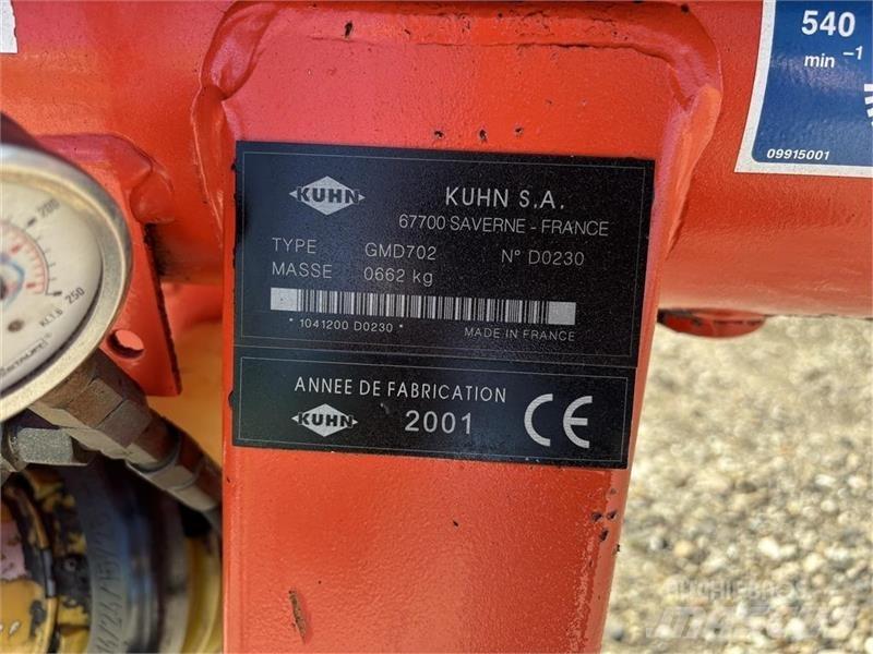 Kuhn GMD 702 收割列行機(撒布機)