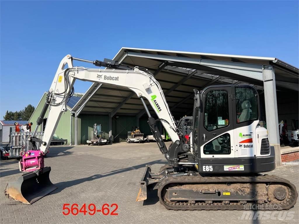 Bobcat E 85 小型挖土機/掘鑿機<7t(小型挖掘機)