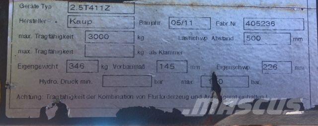 Kaup 2.5T411Z 其他物料運輸工具