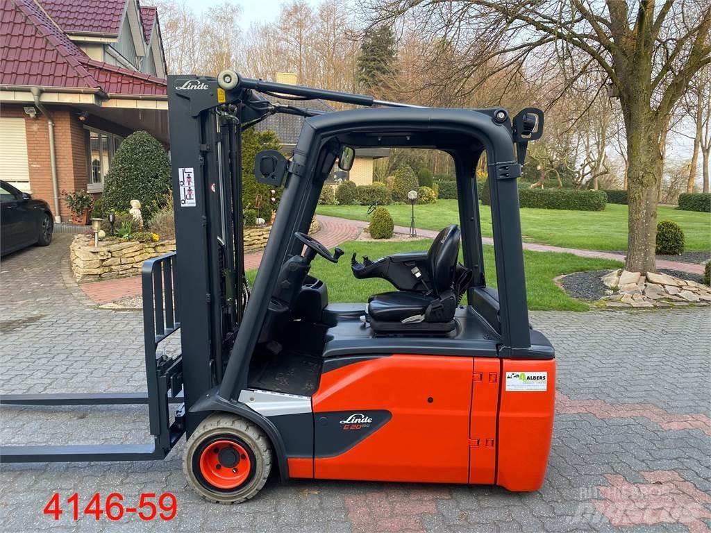 Linde E 20 L 02 電動堆高機