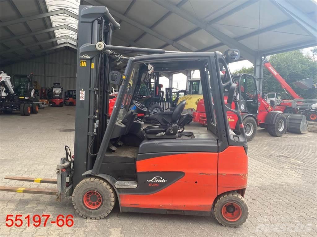 Linde E 25 HL - 01 600 電動堆高機
