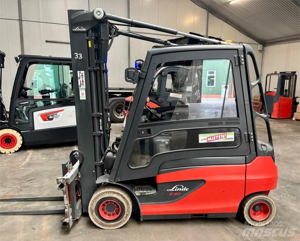 Linde E 30 - 01 電動堆高機