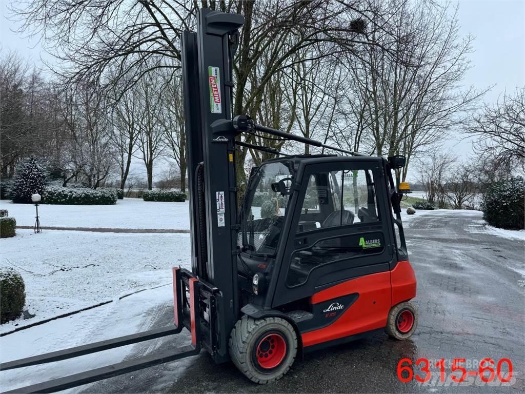 Linde E 35 L 01 電動堆高機