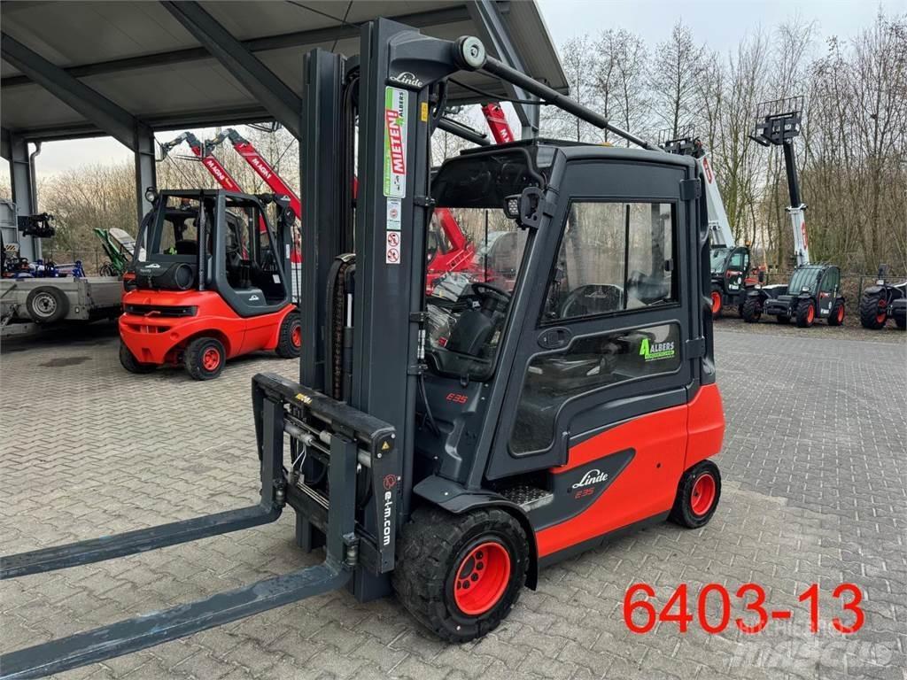 Linde E 35 L 01 電動堆高機