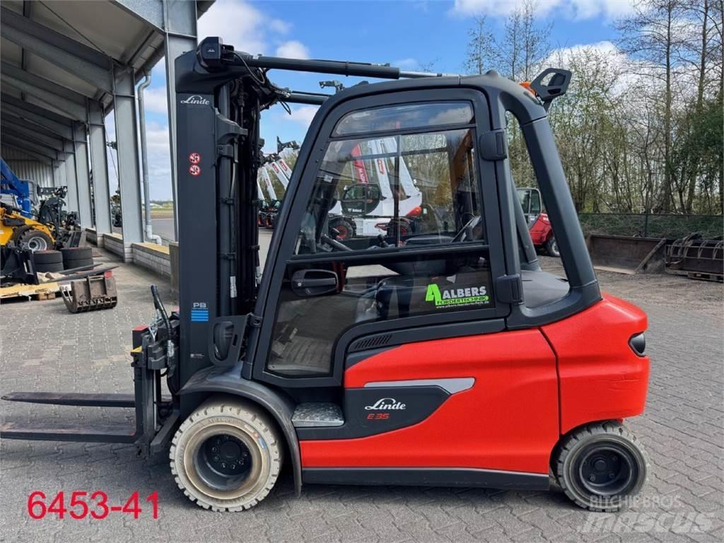 Linde E 35 L 01 電動堆高機