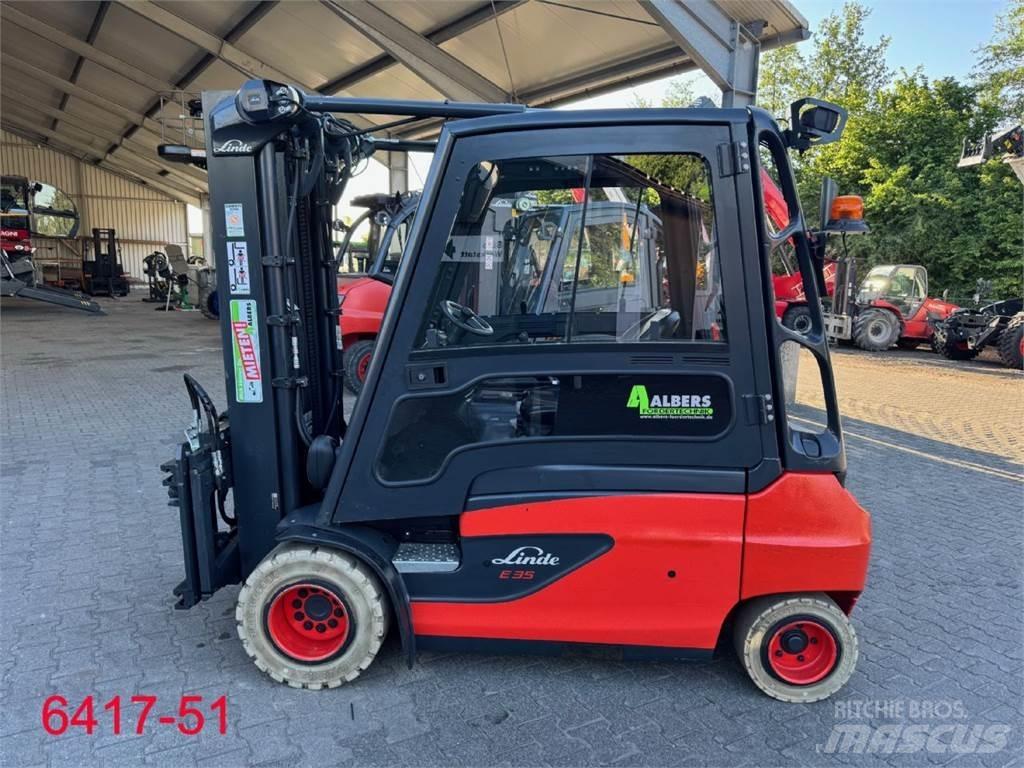 Linde E 35 L 01 電動堆高機