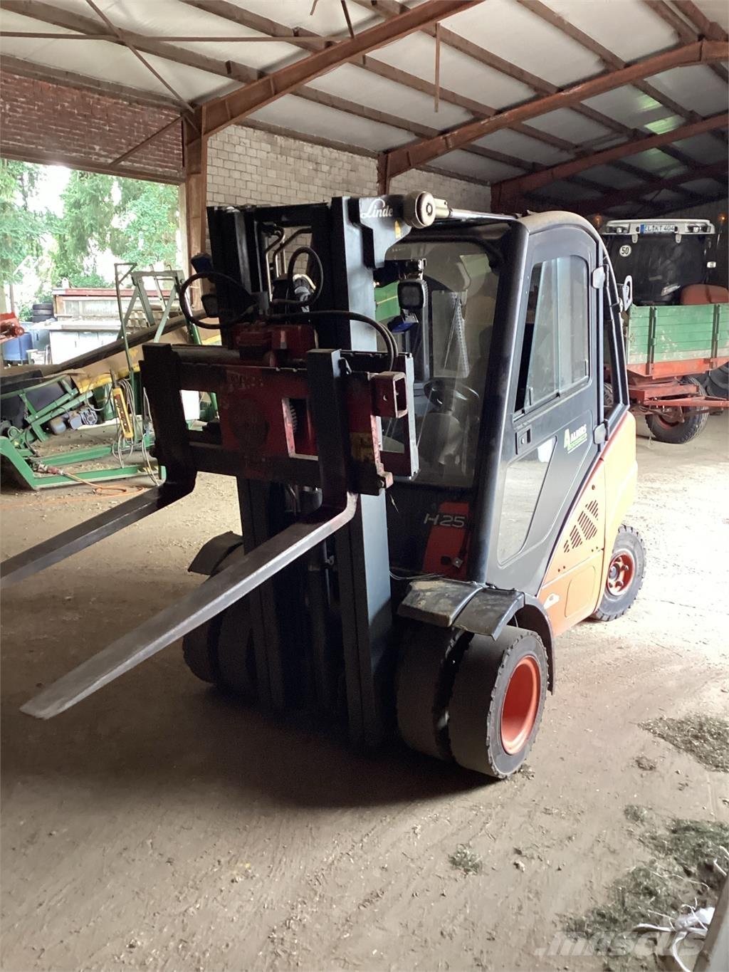 Linde H 25 D 01 柴油卡車