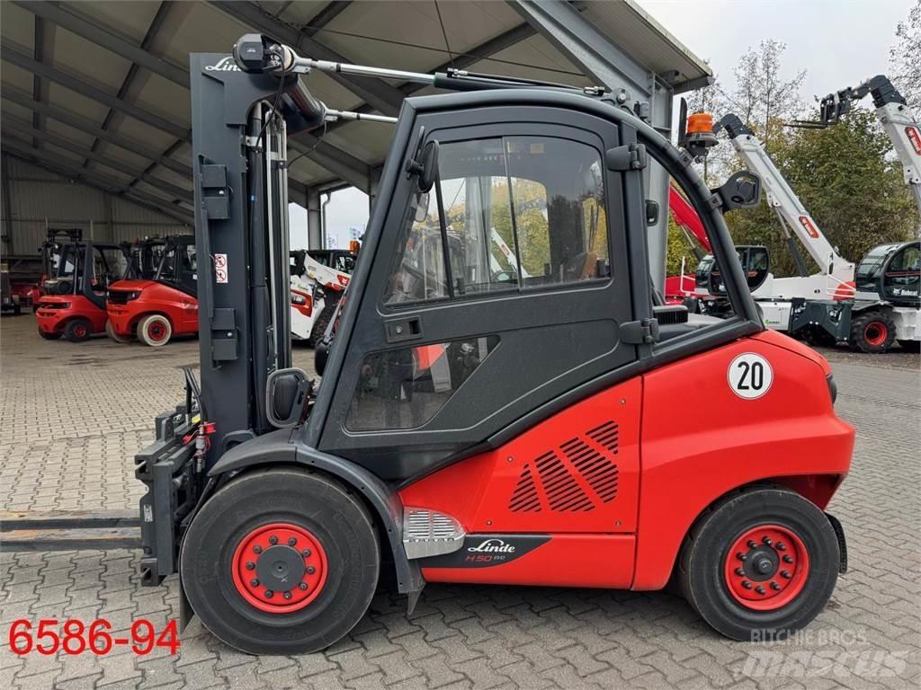 Linde H 50 D - 02 / 600 柴油卡車