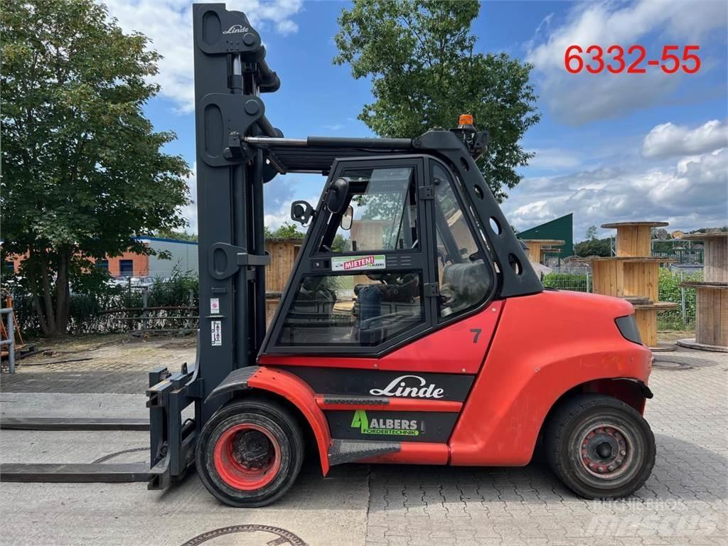Linde H 80 D 02 900 柴油卡車