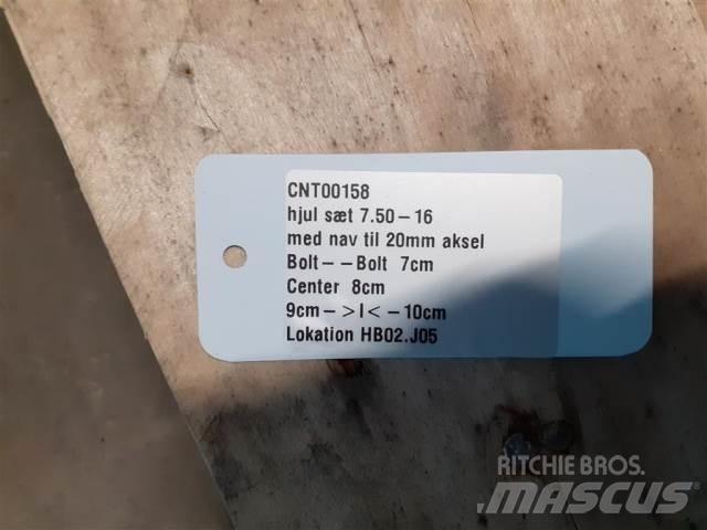  16'' 7.50-16 傾卸式拖車