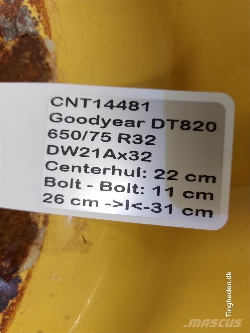  32 650/75 R32 輪胎、車輪和輪圈