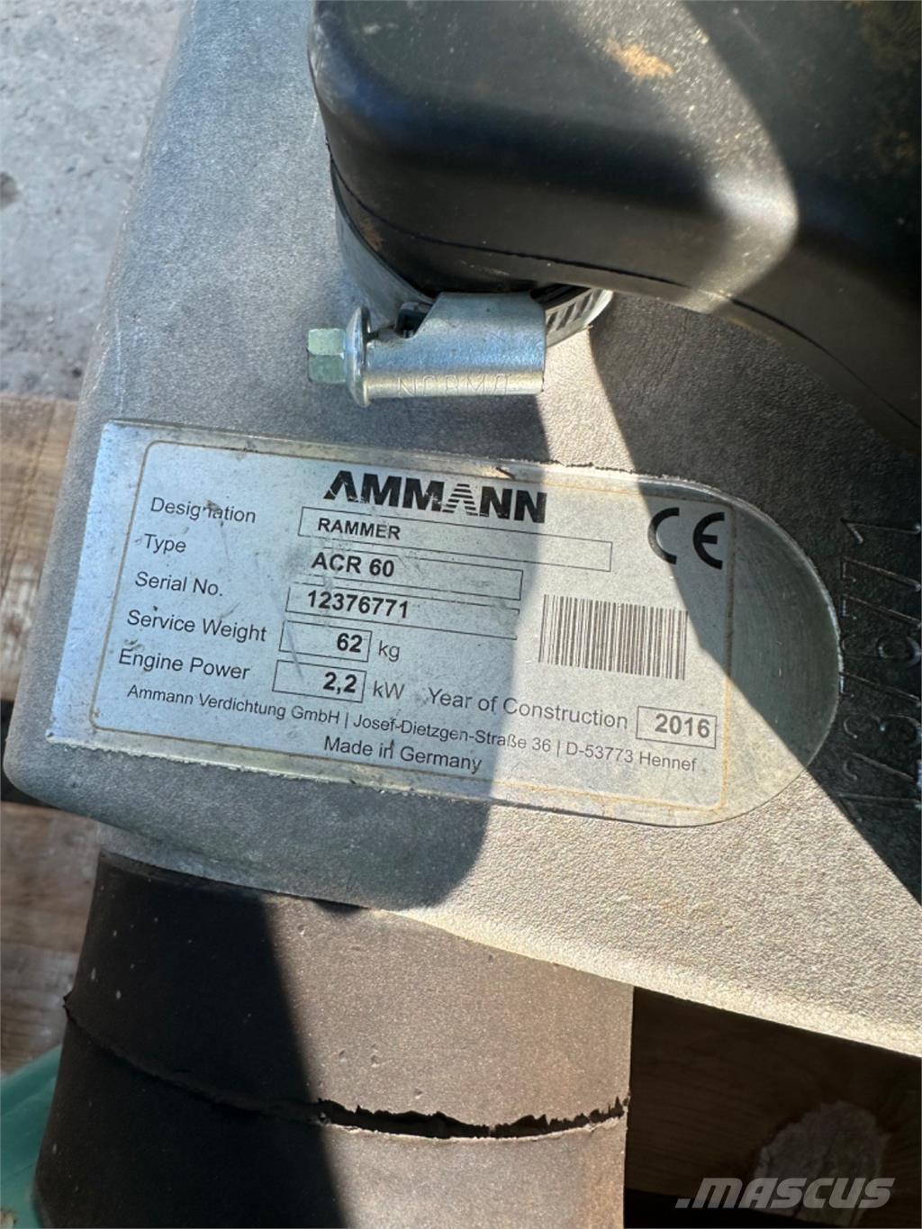 Ammann ACR60 砸道機/夯實機