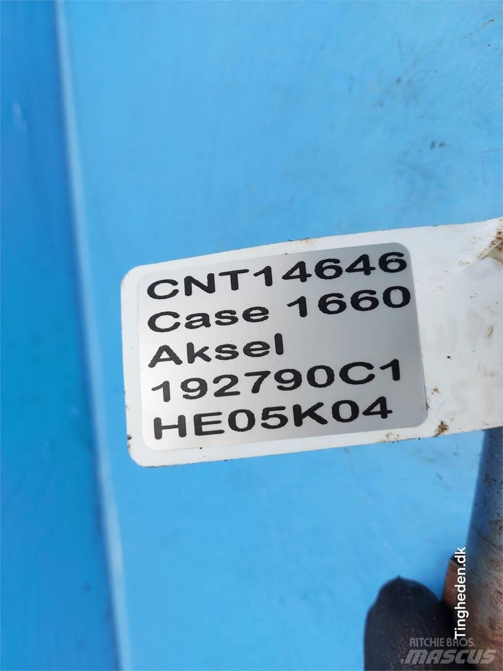 Case IH 1660 聯合收穫機配件