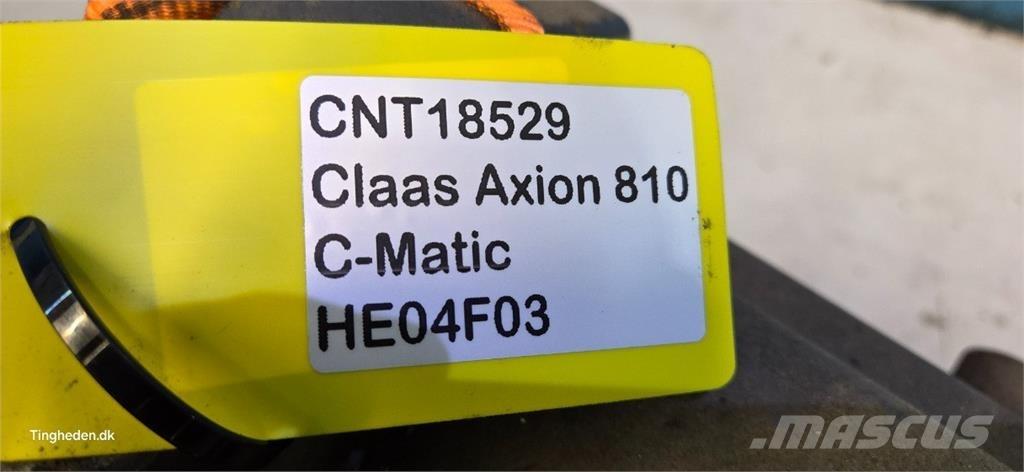 CLAAS Axion 810 傳動裝置