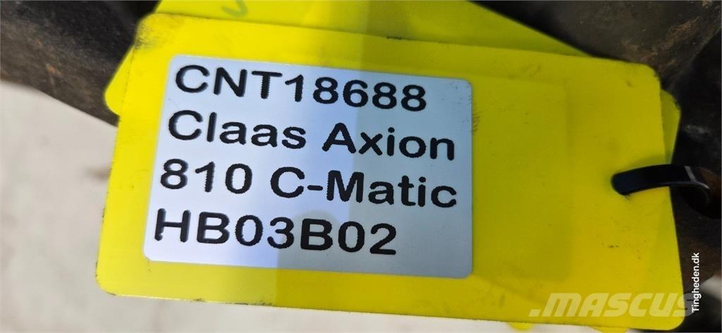 CLAAS Axion 810 傳動裝置