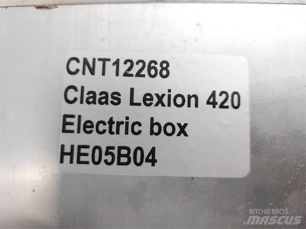 CLAAS Lexion 420 電子設備