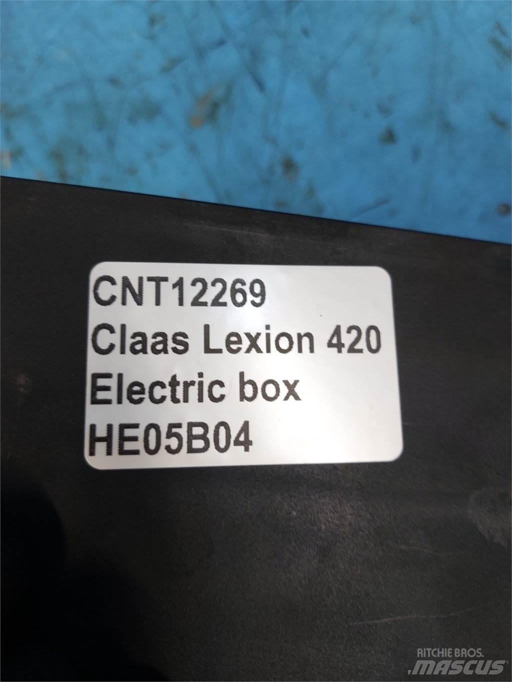 CLAAS Lexion 420 電子設備
