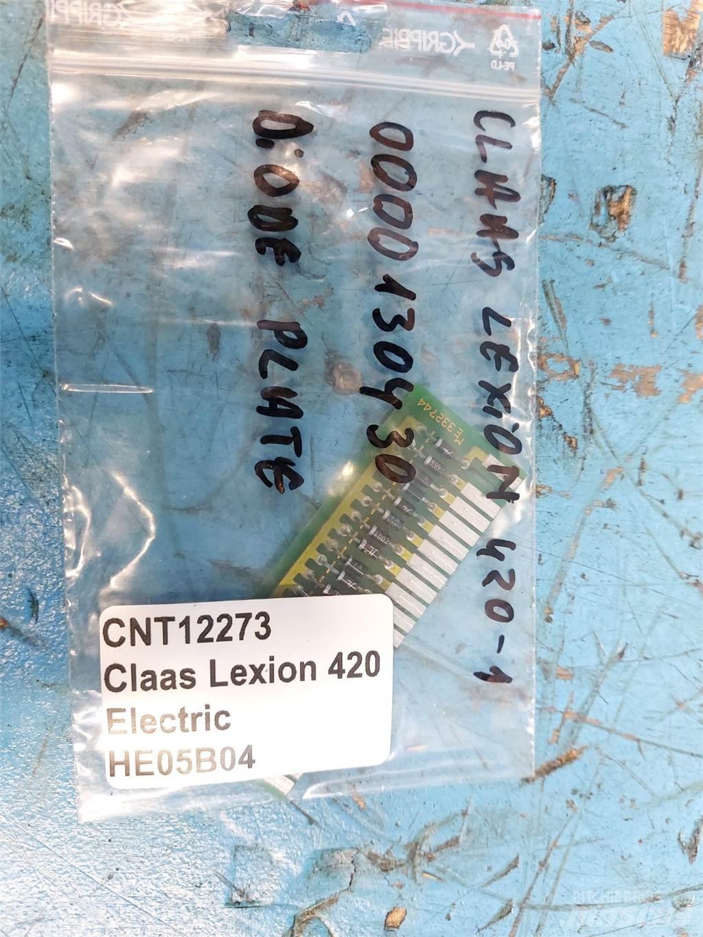 CLAAS Lexion 420 電子設備