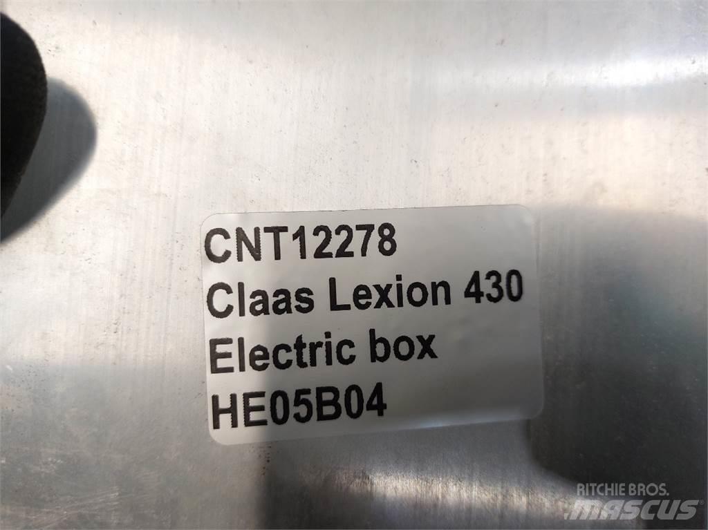 CLAAS Lexion 430 電子設備