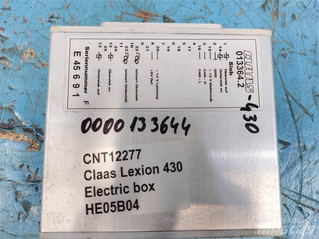 CLAAS Lexion 430 電子設備