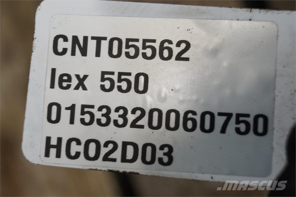 CLAAS Lexion 550 電子設備