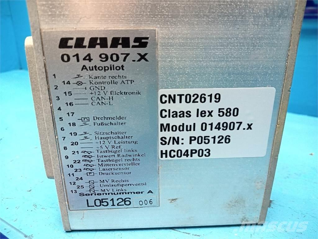 CLAAS Lexion 580 電子設備