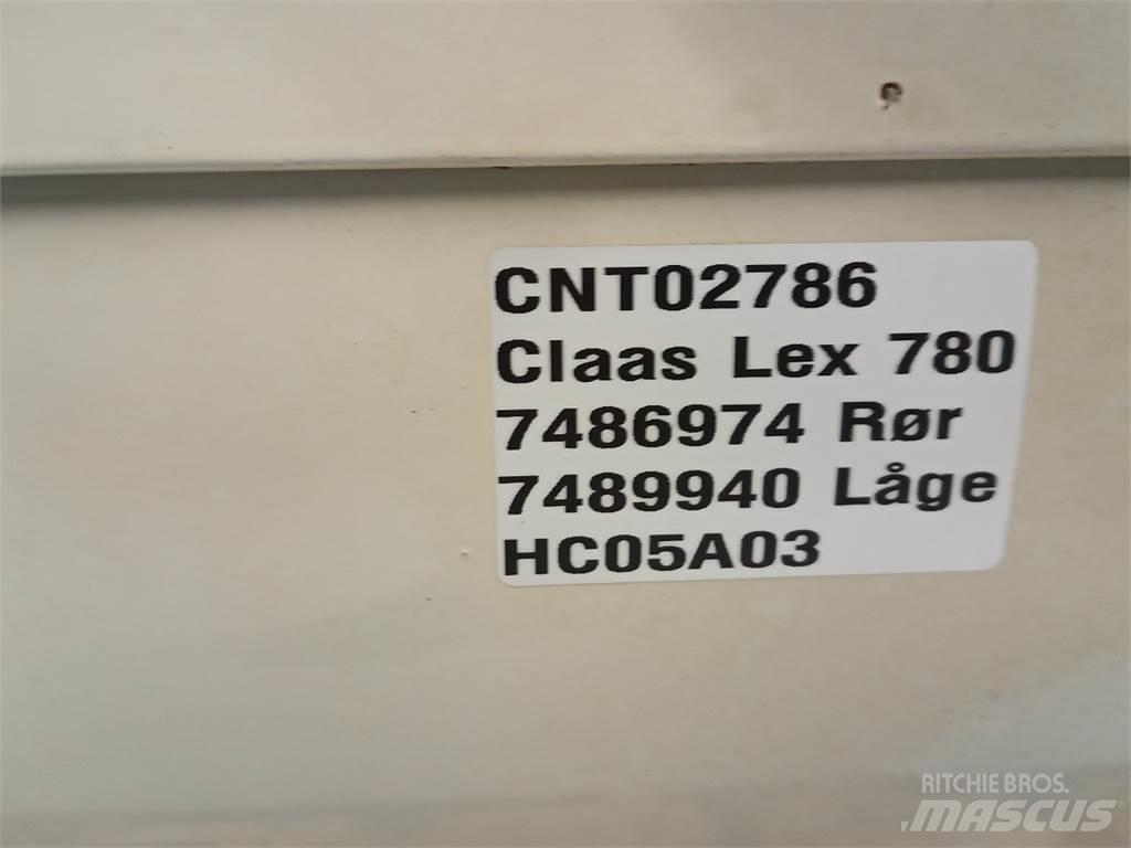 CLAAS Lexion 780 聯合收穫機配件