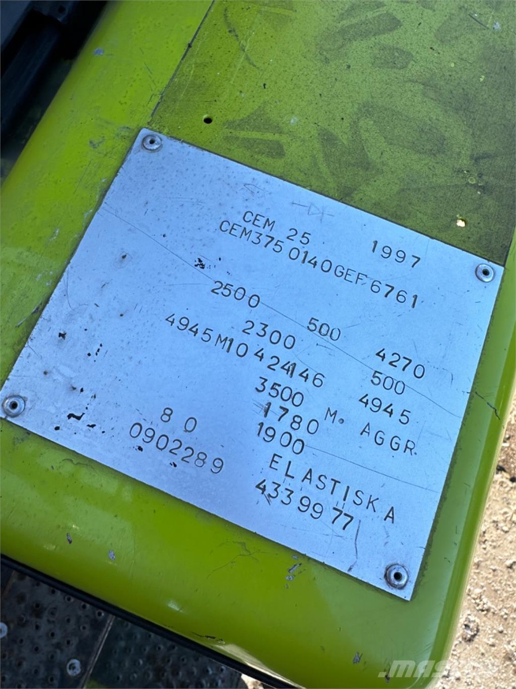 Clark CM25 電動堆高機
