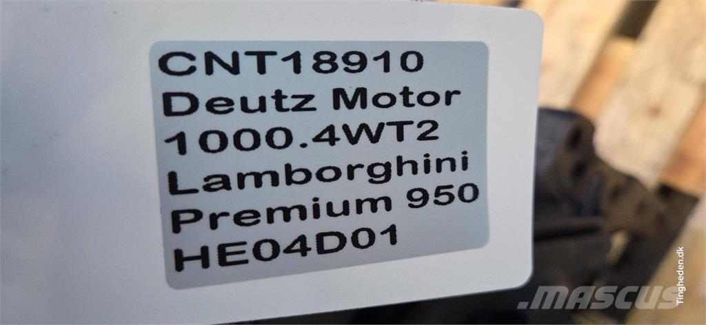 Deutz 1000.4WT2 引擎/發動機