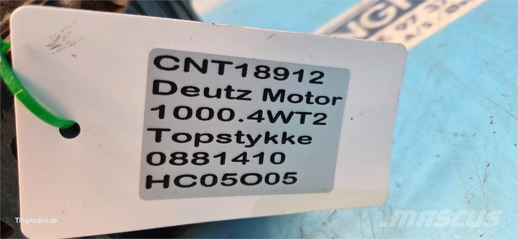 Deutz 1000.4WT2 引擎/發動機