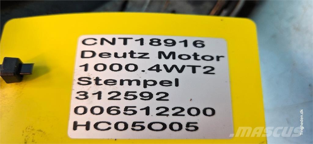 Deutz 1000.4WT2 引擎/發動機
