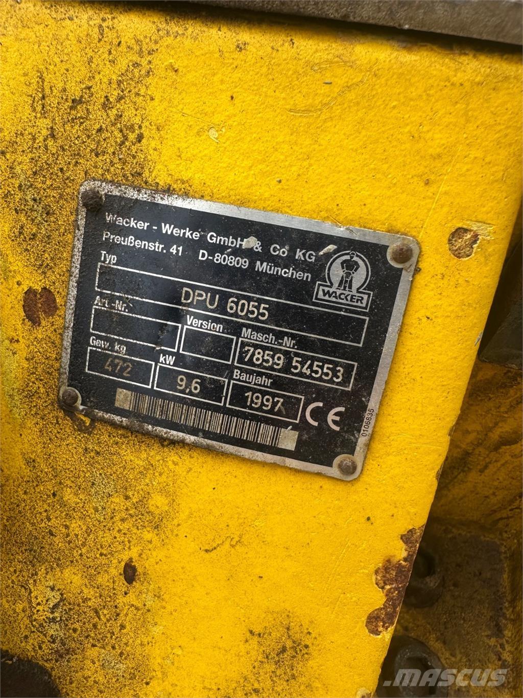  DPU6055 夯實機(夯土機)