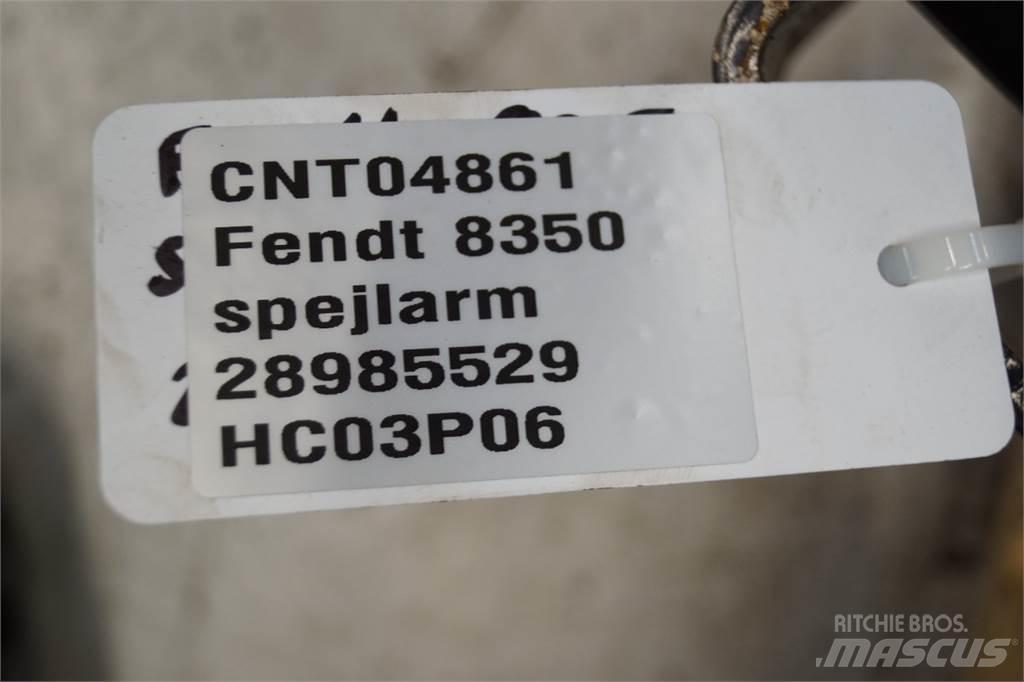 Fendt 8350 駕駛室與內部
