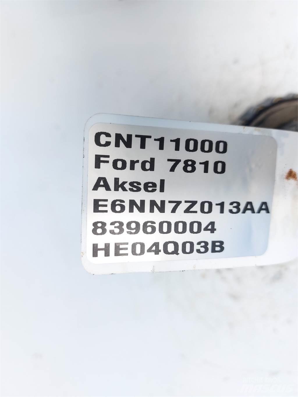 Ford 7810 傳動裝置