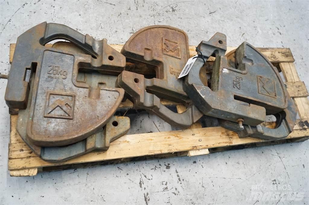  Frontvægt 25Kg 前配重塊