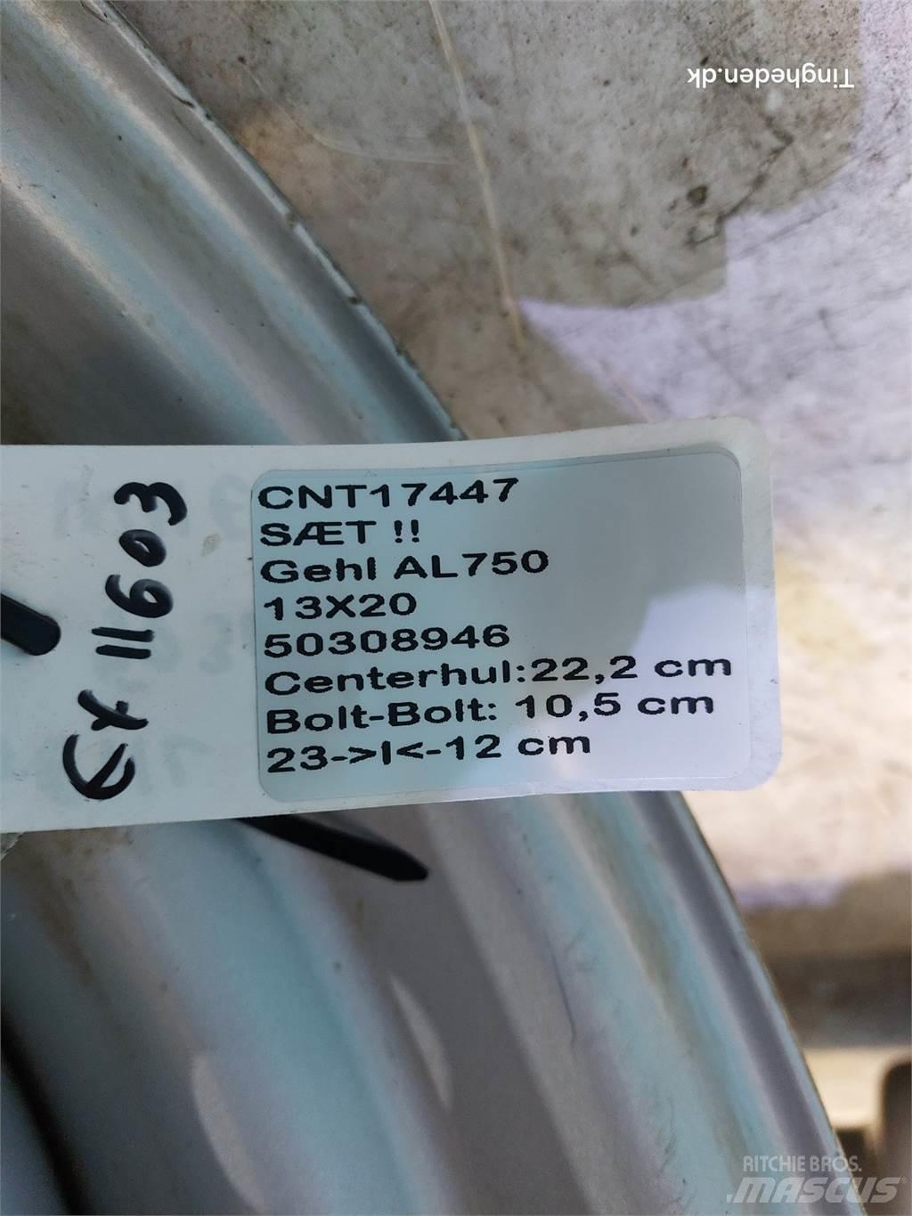 Gehl 20 13x20 輪胎、車輪和輪圈