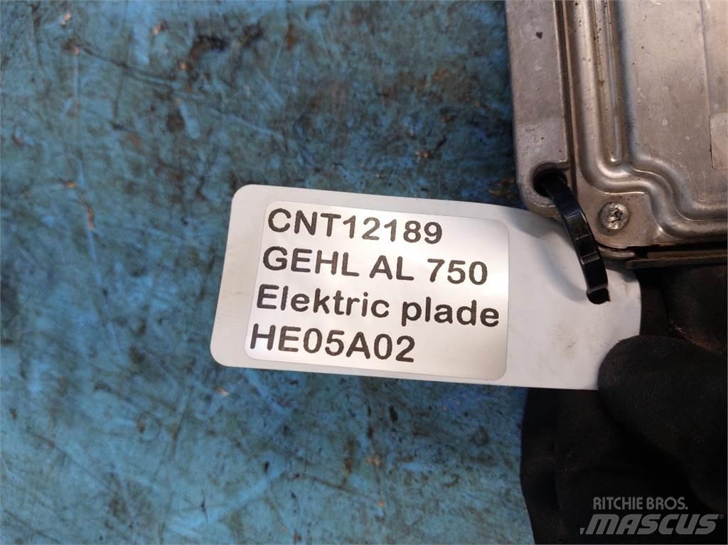 Gehl AL750 電子設備
