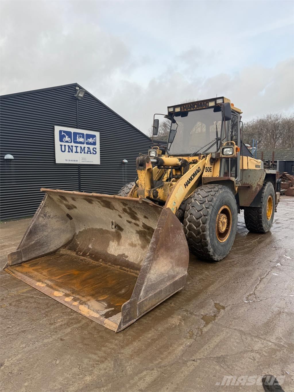 Hanomag 50E 輪胎式裝載機