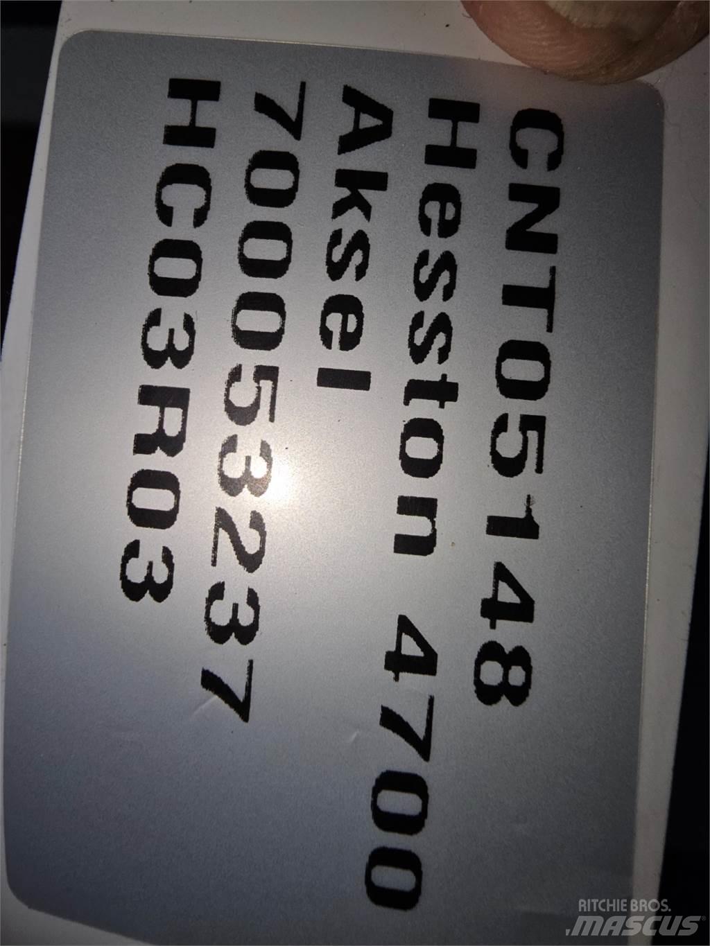 Hesston 4700 其他牧草收穫設備