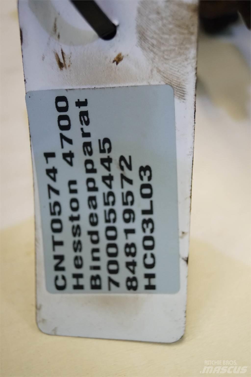 Hesston 4700 其他牧草收穫設備