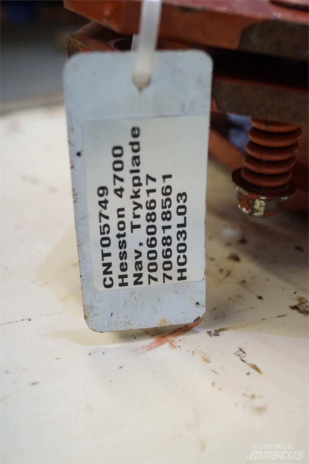 Hesston 4700 其他牧草收穫設備