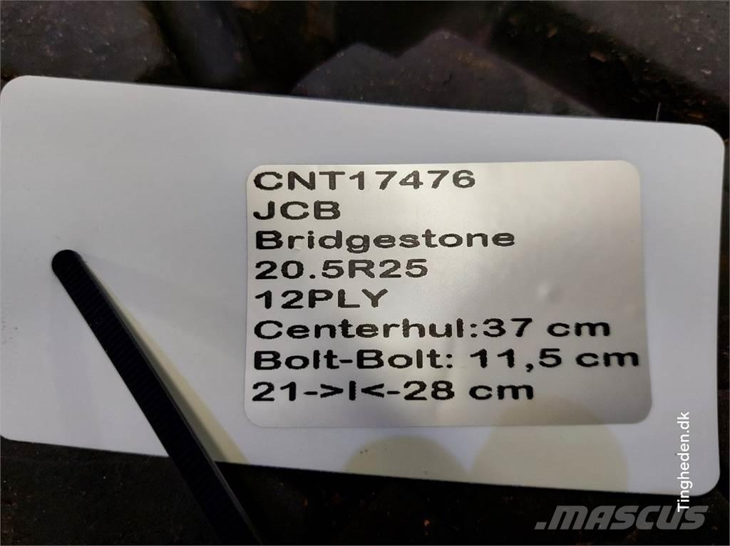 JCB 25 20.5R25 輪胎、車輪和輪圈